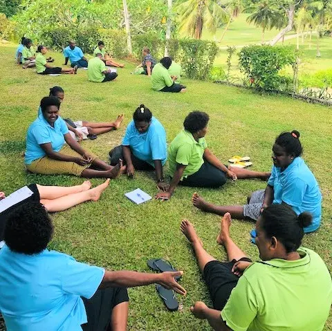 Vanuatu skills partnership strategic planning session.