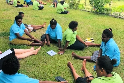 Vanuatu skills partnership strategic planning session.