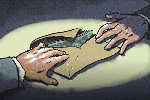 The report states that Corruption fuels/creates Social Disorder and Conflict through the diversion of funds from public good towards private interests. Not only that, but it also gives disproportionate influence over policies to specific sectors of society.
