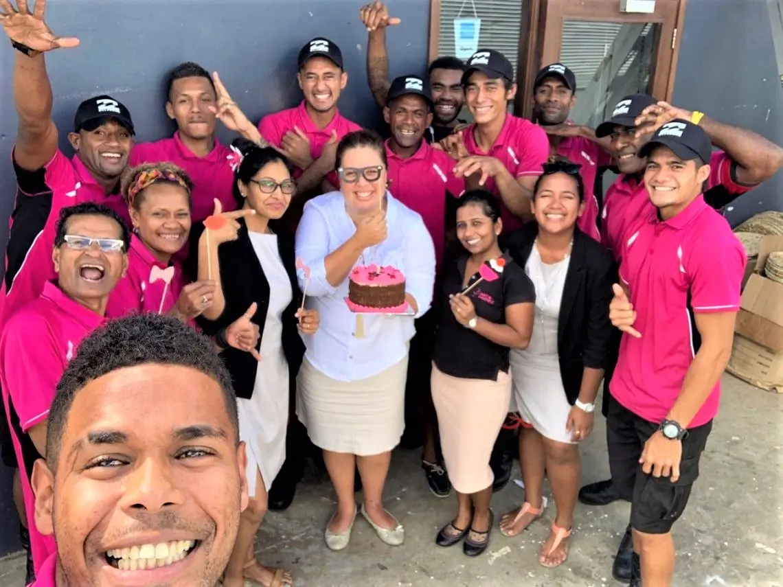 The Party & Events Fiji team, before COVID-19.