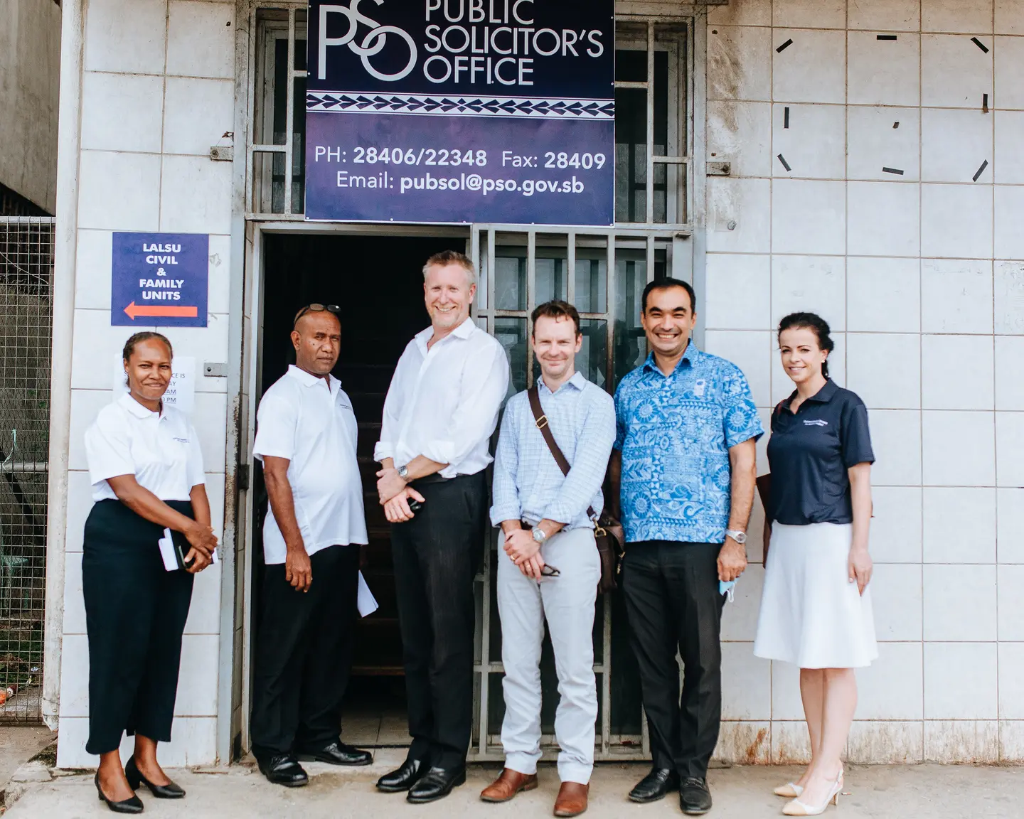 The launch of the PSO website coincided with a PSO office tour showcasing a refurbished office space, enhancing both the work environment for PSO staff and the consultation environment for clients.