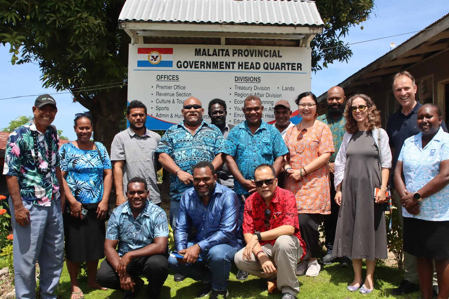 Our meetings with Malaita's Provincial Government emphasised the importance of locally-led development.
