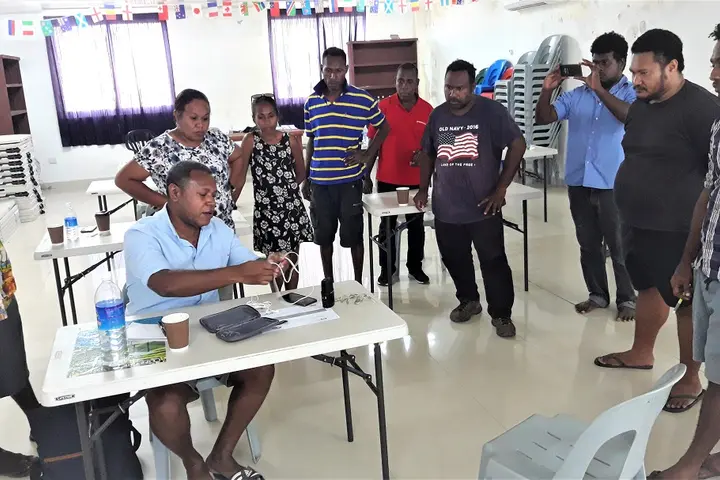 Evan was pleased to share his knowledge and skills to local journalists during a recent training organized by the Pacific Assistance Media Scheme (PACMAS).