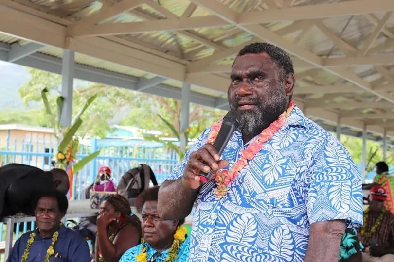 President of the Autonomous Region of Bougainville, Hon. Ishmael Toroama.