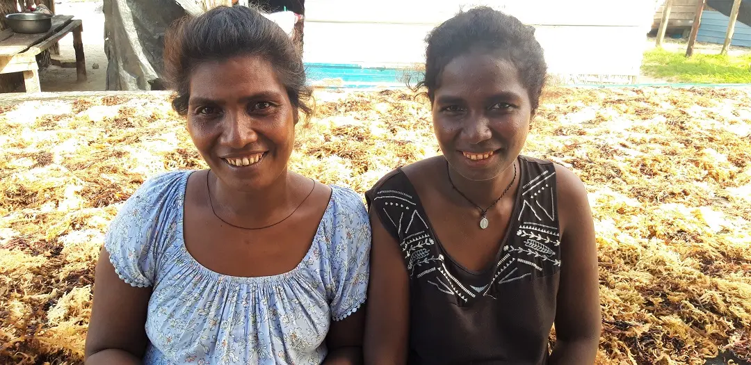 Kurisi and Kamaki earn good money from seaweed farming, but readily admit that they need to manage their financial resources more effectively.