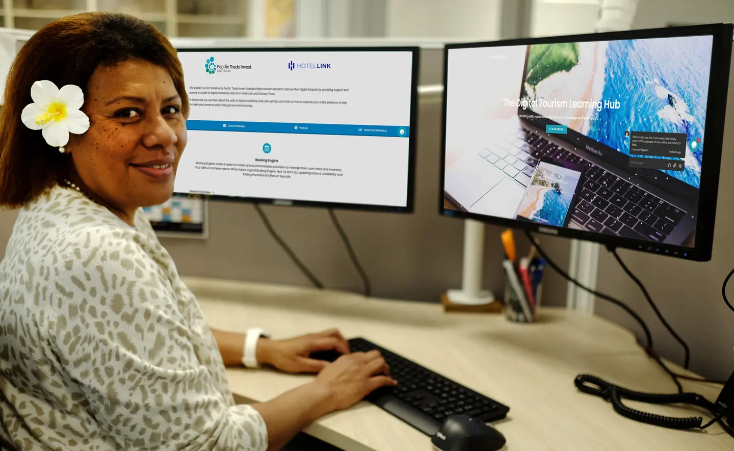Onorina Fugawai, PTI Australia Tourism and Investment Project Officer said with border closures and no definite date of reopening, the opportunity to refresh and build important skills in e-commerce and marketing tactics was met with enthusiasm by the region’s tourism sector.