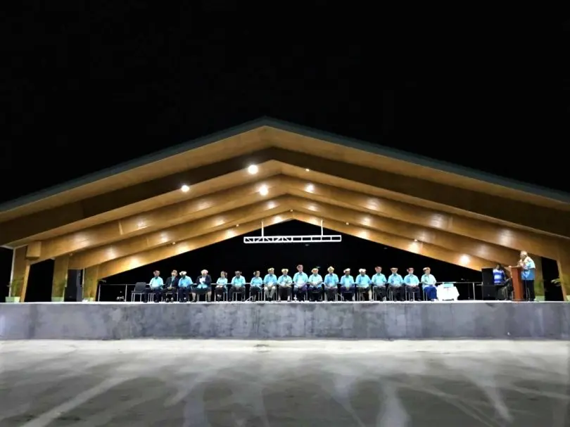 The 2019 Pacific Islands Forum Leaders meeting in Tuvalu.