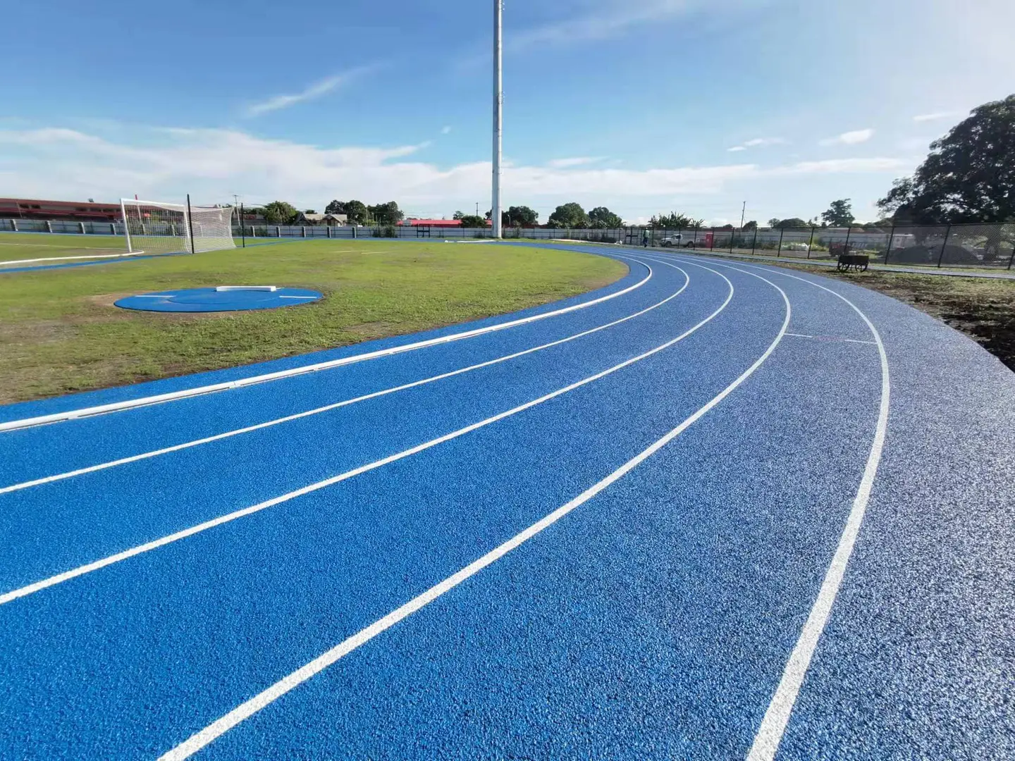 The statement says that the new facility meets all international criteria for sports’ stadiums and will be an important symbol for sports development in the country.