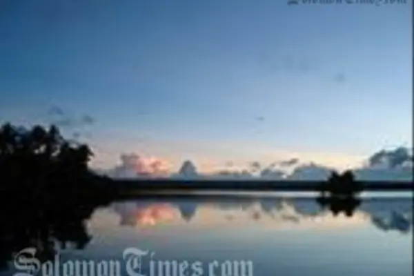 World Heritage Site - Lake Tegano, East Rennell.