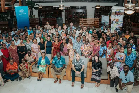 The gala was honoured with the presence of the Minister for Education and Human Resources Development, Honourable Tozen Leokana, Honourable Catherine Launa Nori, Member of Parliament for Isabel (Maringe/Kokota), Acting Australian High Commissioner, Mr Andrew Schloeffel, and Solomon Islands Government dignitaries.