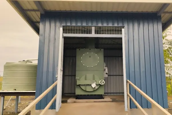 This first incinerator, located at the back of Good Samaritan Hospital, in Tetere, Central Guadalcanal is worth around SBD1.3 million and should be completed and ready for handover next week.