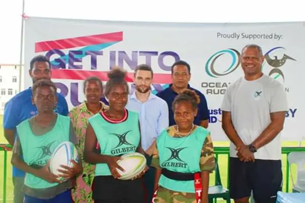 Get Into Rugby Festival A First for Honiara
