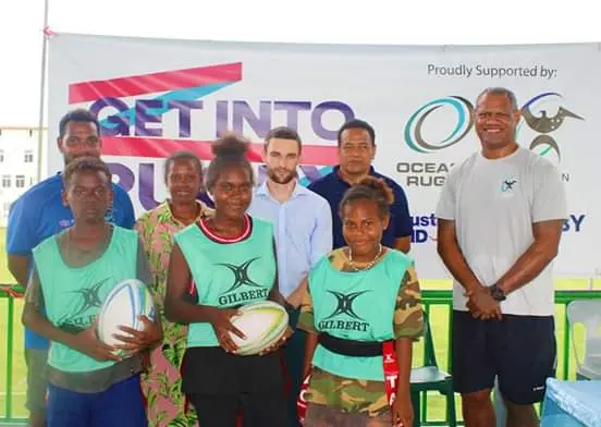 Get Into Rugby Festival A First for Honiara