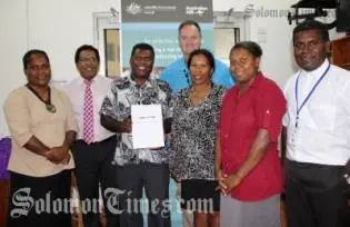 The development of the constitution follows the launch of the Solomon Islands - Australia scholarship alumni earlier this year and the formation of a six member executive steering group.
