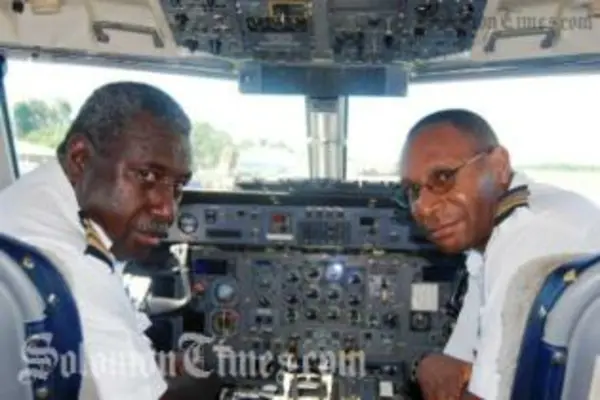 Captain Gibson Galo, the Chief Pilot of Solomon Airlines has recently returned from PNG after some months of training by Airlines PNG.