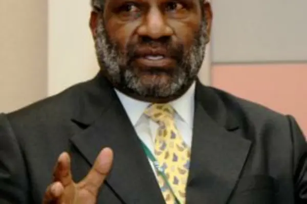 PNG High Commissioner to Solomon Islands, H.E Aiwa Olmi.