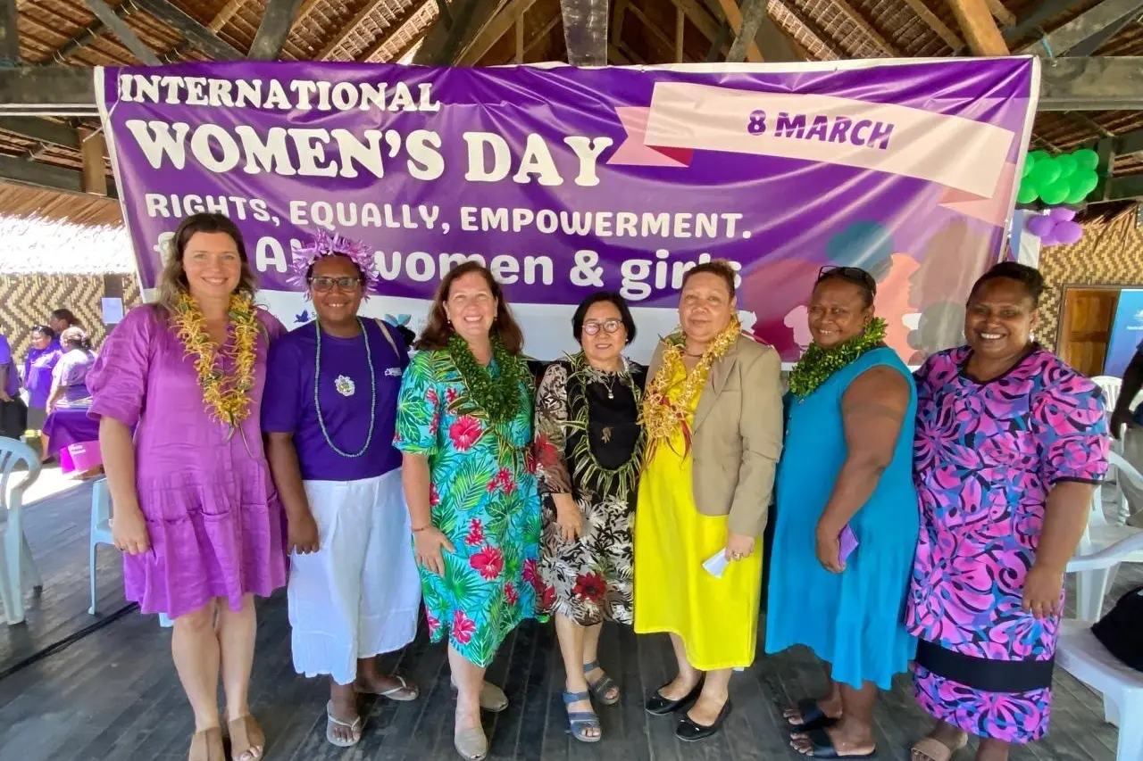 Australia's support in Advancing Gender Equality in the Solomon Islands, will continue by strengthening women’s leadership, increasing women’s economic empowerment and ending violence against women.