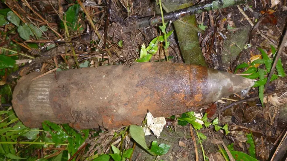 World War II Bomb Found in Tulagi