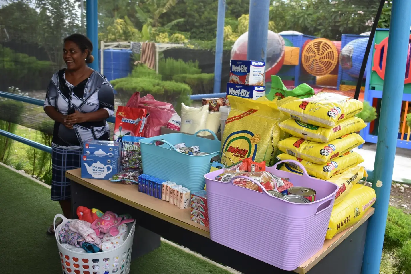Seif Ples Acting Deputy Centre Manager Clara Rouikera thanked SIPDP saying, “We are extremely grateful to SIPDP for your ongoing support for Seif Ples over the past three and a half years."