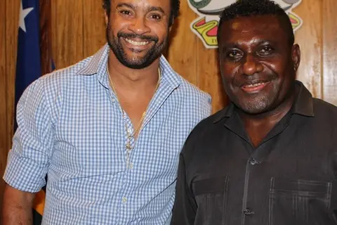 Prime Minister Lilo thanked Shaggy for choosing to tour the Solomon Islands and described Shaggy as a great musician that has many followers of his music in the Solomon Islands.