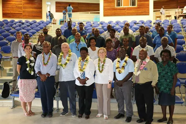 SINU officials and its key stakeholders during the launch at SINU.