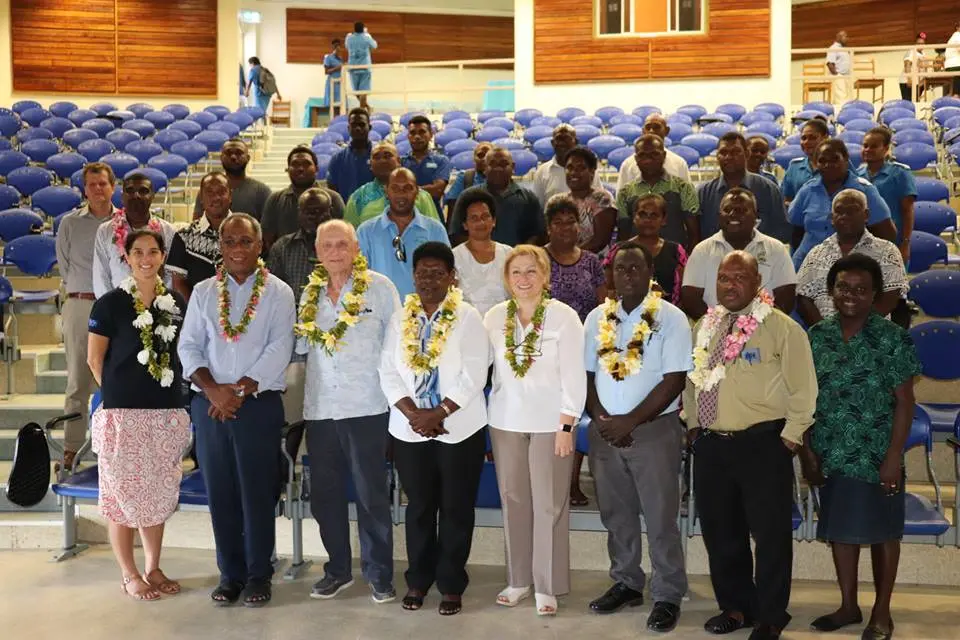 SINU officials and its key stakeholders during the launch at SINU.