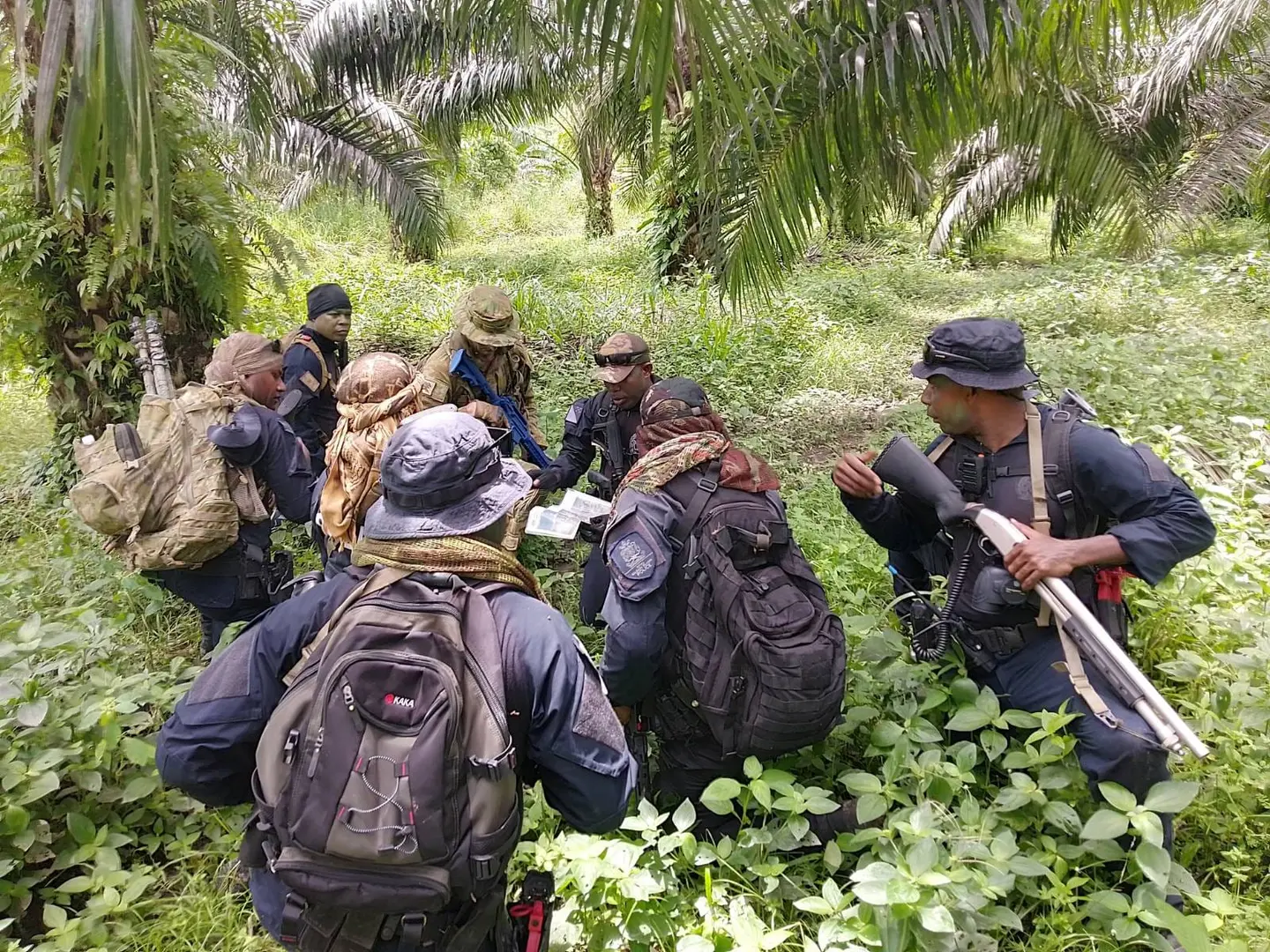 The Exercise included culminating activities where RSIPF teams conducted a training mission involving illegal smuggling activities.