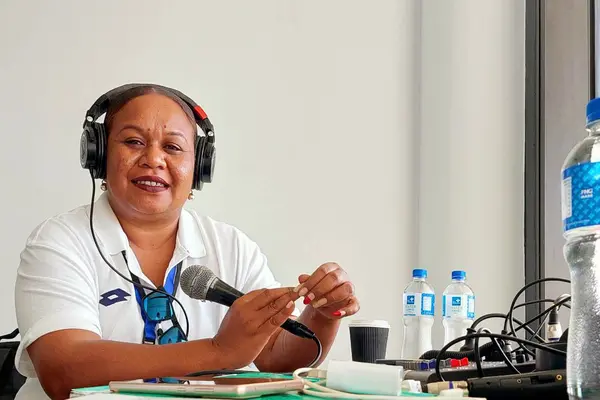 “The first biggest challenge is being a female and never has a female done it before for football in the Solomon Islands...."
