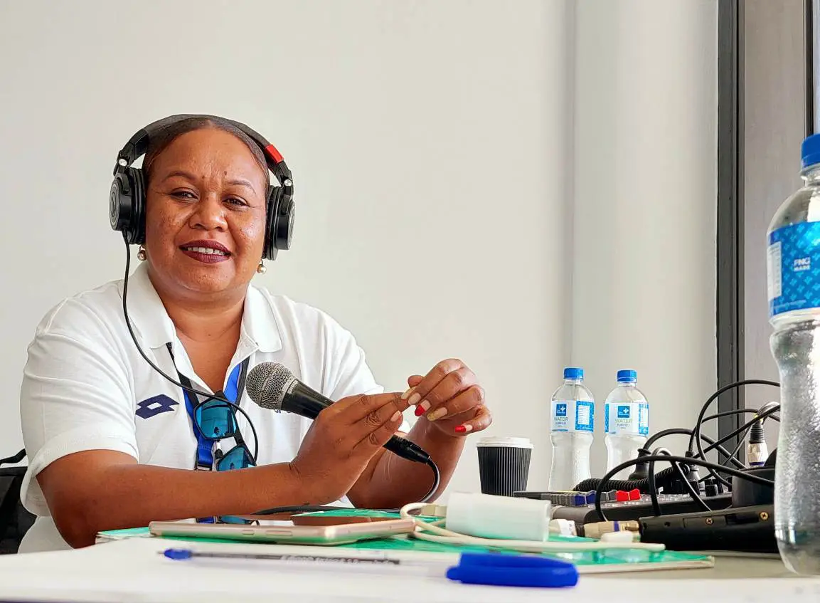 “The first biggest challenge is being a female and never has a female done it before for football in the Solomon Islands...."