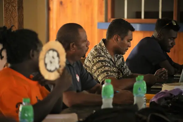 Chair of the national Camp Management Sector Committee Mr Karl Kuper also shared with the participants’ his experiences with leading and managing the overall quarantining process since the country declared the state of emergency early this year.
