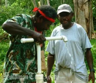 As part of her trip, Ms. Elizondo will travel to Aruligo in West Guadalcanal to inaugurate a village water supply system.