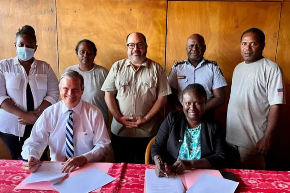 The United States supported partnership with the HALO Trust, the MPNSCS, and the Royal Solomon Islands Police Force as part of President Biden’s announcement at the United States-Pacific Island Country Summit, where UXO priorities were one of nine U.S. commitments to implement the Declaration on U.S.-Pacific Partnership.