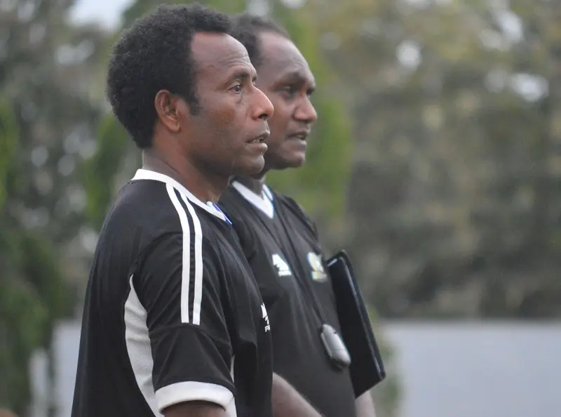 Batram Suri makes his national coaching debut against former opponent Felix Tagawa of New Caledonia.