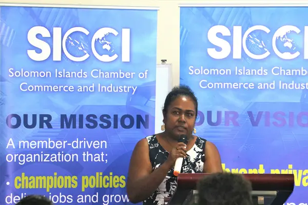 SICCI CEO Elect, Ms Natalina Hong says Government procurement process is an important relationship between government and businesses.