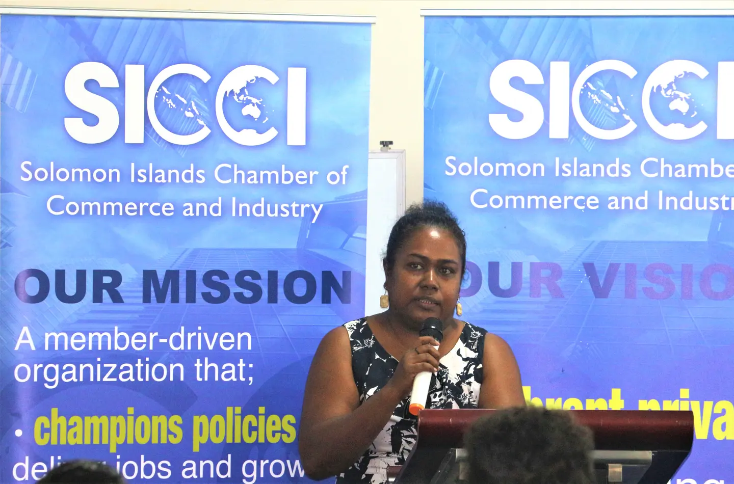 SICCI CEO Elect, Ms Natalina Hong says Government procurement process is an important relationship between government and businesses.