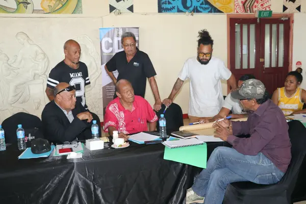 Participants during the SICD Policy consultation facilitated by the Ministry of Rural Development (MRD) in Honiara for Renbel Province participants.