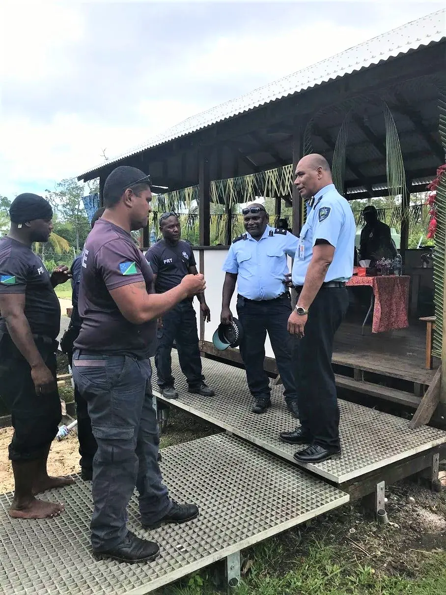 “I understand that some people in the western border region of the country are worried after the confirmation of a positive COVID-19 at Buka on Bougainville two weeks ago. The RSIPF has increased its man power at the western border to 74 officers and will increase the patrols in the western border red line,” says Commissioner Mangau.