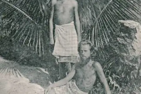 In 1902, August Engelhardt moved from Germany to Kabakon Island in Papua New Guinea where he started a coconut-eating, sun-worshipping sect.