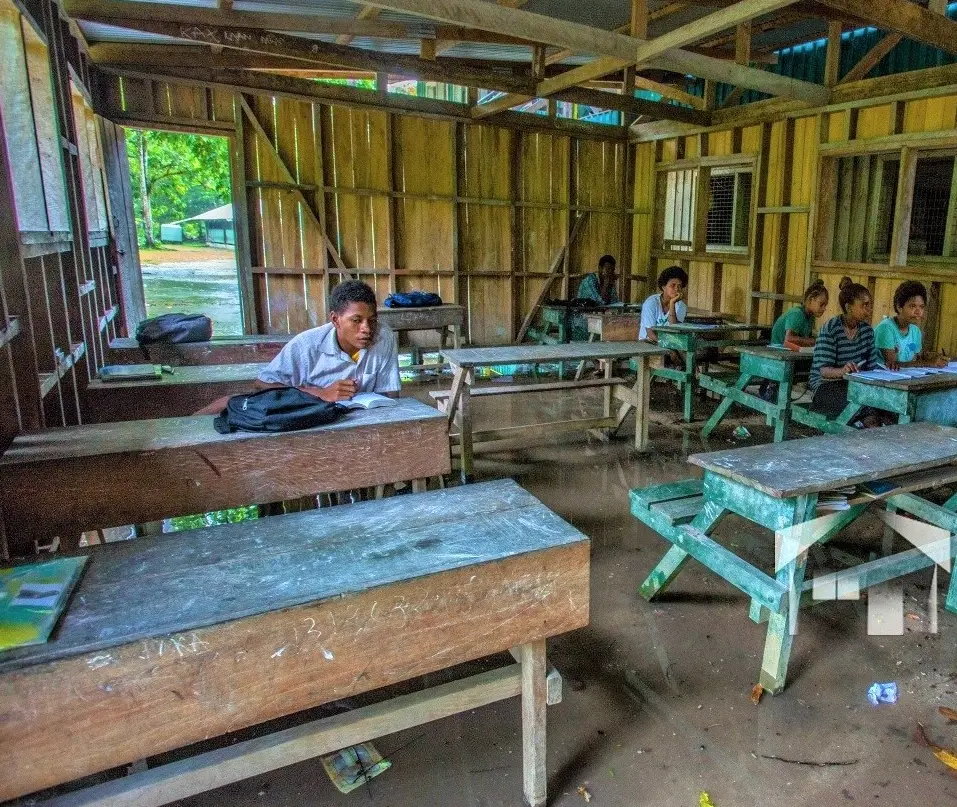 Despite the seemingly bleak situation on their island, people are still hopeful of a better future.