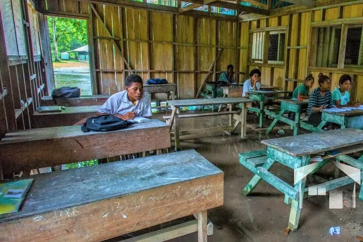 Despite the seemingly bleak situation on their island, people are still hopeful of a better future.