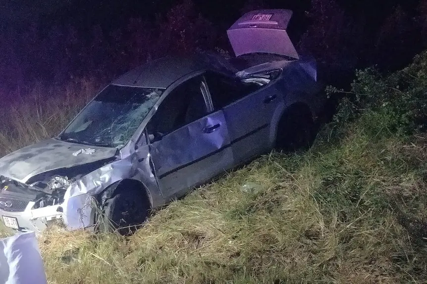 Eric was a passenger in the backseat of a car, on his way to have a meal at a friend's house when the accident occurred.