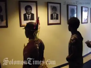 Visitors to the National Parliament during a previous Open Day.