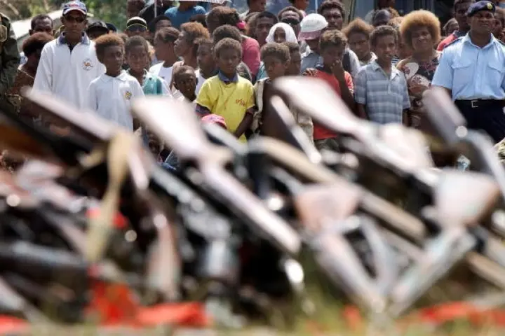 Before RAMSI, Solomon Islands experienced years of ethnic tension where police guns were stolen and used by former militants.