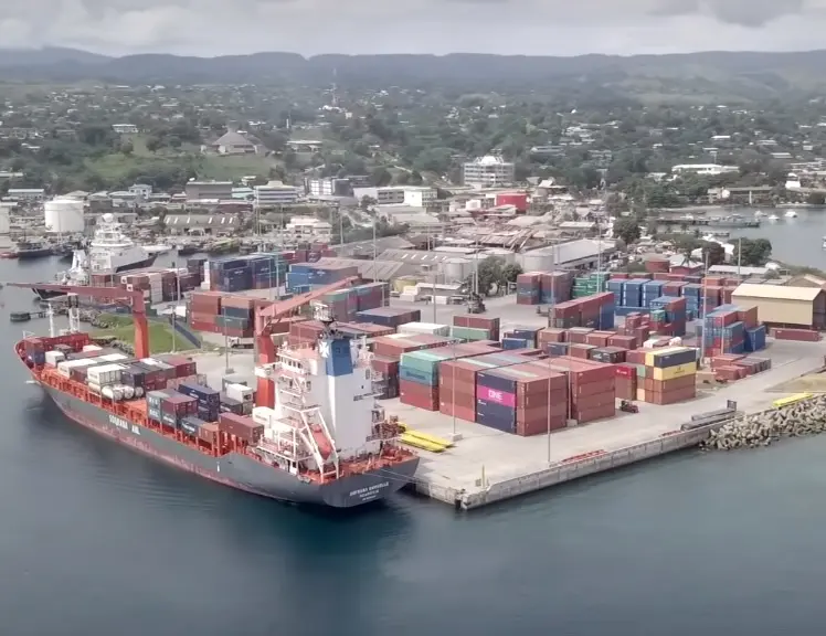 It has been estimated that savings of up to 75 percent can be made in the shipping and port industries just by using existing technology and doing things a little bit differently.