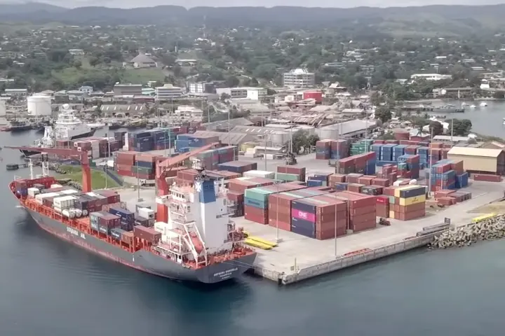 It has been estimated that savings of up to 75 percent can be made in the shipping and port industries just by using existing technology and doing things a little bit differently.