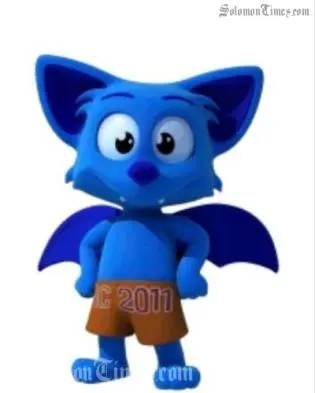 Joemy, New Caledonia's mascot for the 2011 Pacific Mini Games.