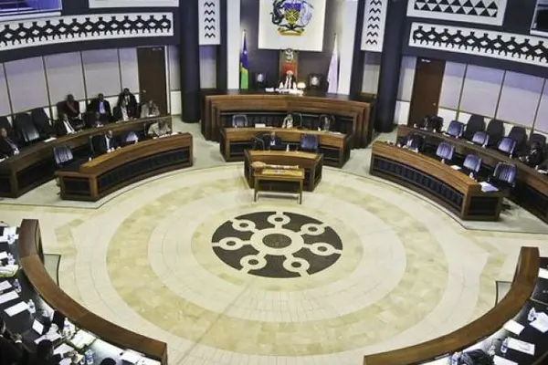 The Parliamentary chambers, where the election of Prime Minister is taking place.