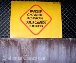 Mr Nielsen says the company is pretty weary of so much speculation through the local media about cyanide leakage at the mine site which he dismisses as not true.