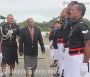 High Commissioner Oti and Commissioner Naivalurua discussed the potential for cooperation between the two countries' Police Forces.