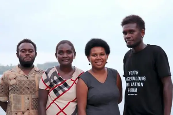They are the Hilltop Innovators: Giftson, Rosa, Joyce and John.